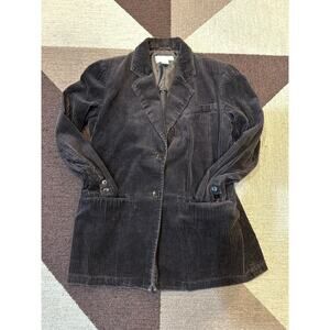 Newport News‎ Wide Corduroy Women’s Coat With Front Pockets. 2Buttons. Sz. 8
